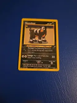 Pokemon Neo Destiny 1st Edition Houndour 43/105 Non-Holo LP - Image 1