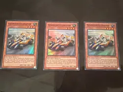 X3 GEARGIACCELERATOR *** SUPER RARE ASTRAL PACK AP02-EN005 YUGIOH! - Image 1