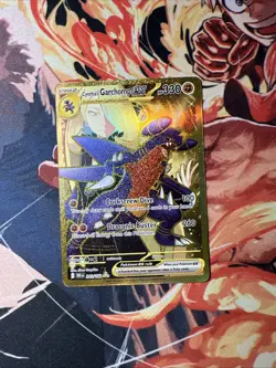 Pokemon TCG Destined Rivals Cynthia's Garchomp EX 241/182 Secret Rare Card - Image 1