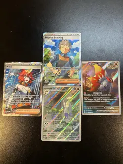 Mienshao Scarlet & Violet Paradox Rift Full Art Pokemon Card Lot Slither Wing - Image 1