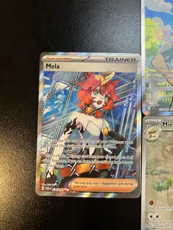 Mienshao Scarlet & Violet Paradox Rift Full Art Pokemon Card Lot Slither Wing - Image 2