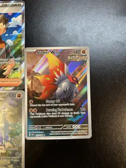 Mienshao Scarlet & Violet Paradox Rift Full Art Pokemon Card Lot Slither Wing - Image 4
