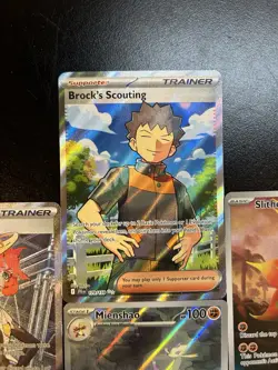 Mienshao Scarlet & Violet Paradox Rift Full Art Pokemon Card Lot Slither Wing - Image 5
