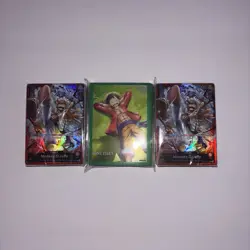 One Piece Starter Deck EX Gear 5 ST-21 Sealed Deck Lot of 2 & Card Sleeves - Image 1