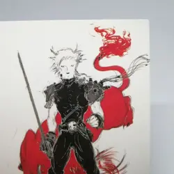 129 Cloud Strife Red 13 Final fantasy Ⅶ Yoshitaka Amano illust Card Dass masters - Image 3