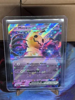 Pokemon TCG Mimikyu EX Journey Together Holo Card 69/159 Double Rare - Image 1