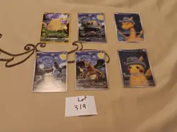 6 Starry Night Pokemon x Van Gogh Promo Card - Please read description. - Image 1