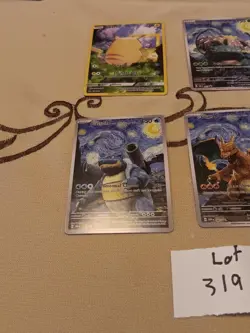6 Starry Night Pokemon x Van Gogh Promo Card - Please read description. - Image 2