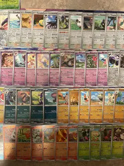 Pokemon Lot 84x Reverse Holo Cards Near Complete Journey Together Master Set - Image 3
