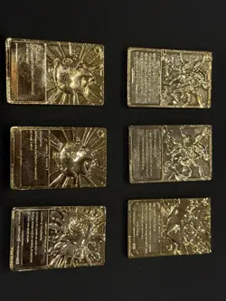 Burger King Pokemon 23K Gold Plated Trading Card Set - Image 4