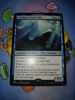 Nezahal, Primal Tide [401] CMR Rare Non-Foil [MTG Card English] - Image 2
