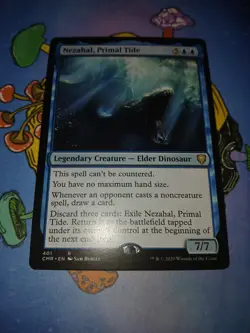 Nezahal, Primal Tide [401] CMR Rare Non-Foil [MTG Card English] - Image 3