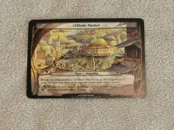 Cliffside Market (Planechase) Oversize Cards Regular - Image 1