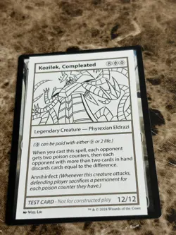 KOZILEK, COMPLEATED Magic MTG Mystery Booster 2 Test Card - Image 1