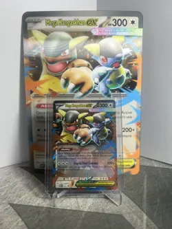 Mega Kangaskhan Ex - MEP025 - Oversized Jumbo Promo Card and Small Card Normal - Image 1