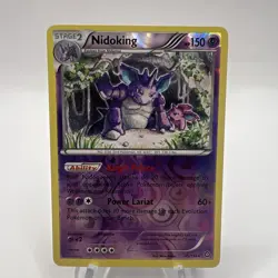 Nidoking 45/114 XY - Steam Siege Reverse Holo Pokemon Card 2016 - Image 1