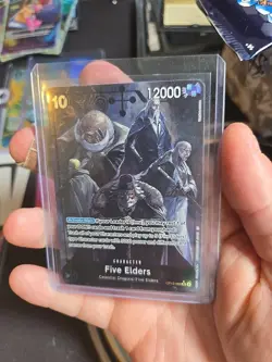 One Piece Card Game Five Elders Carrying on His Will Alternate Art #OP13-082 - Image 1