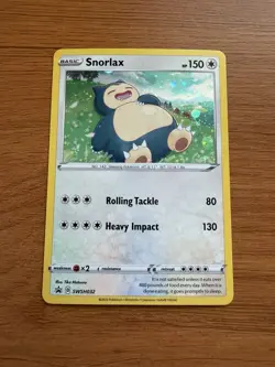 Snorlax SWSH032 Holo Promo Sword & Shield Promo Pokemon Card - Image 1