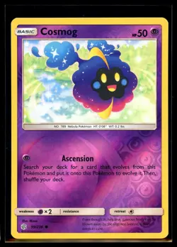 2019 Sun & Moon - Cosmic Eclipse Cosmog #99 Reverse Holo Pokemon Card - Image 1