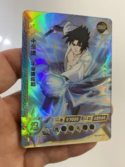Sasuke Uchiha | NR-SSR-017 | Naruto Kayou Super Rare SSR Card Anime TV Show - Image 1
