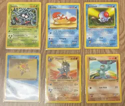 1st Ed Krabby Non-Holo WOTC Pokemon Card 51/62 Fossil Set NM/MT - Image 2