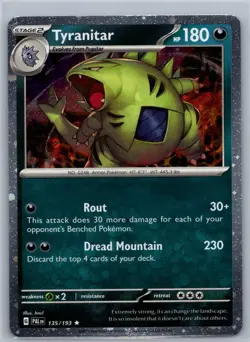 Tyranitar - (Cosmo Foil) 135/193 Holo Miscellaneous Cards & Products NM Promo - Image 1