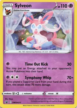 Sylveon Promo SWSH: Sword & Shield Promo Cards SWSH211 NM *Double Swirl* - Image 1