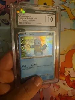 Squirtle (Cosmos Holo) 048 Sv: Scarlet & Violet Promo Cards Holo 2 Swirls!!! - Image 3