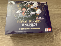 One Piece Card Game Booster Box ROYAL BLOOD OP-10 Lot of 24 Packs of 12 Cards - Image 1