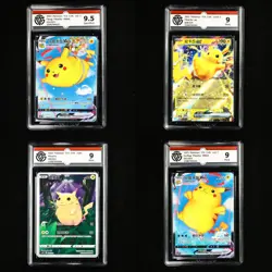 CCG Nintendo 2023-25 Pokemon PTCG CHN . card Pikachu 4PCS - Image 1
