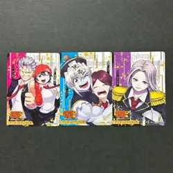 S3468 Set 3 Undead Unluck Family Weekly Shonen Jump 55th Anniversary Cards - Image 1