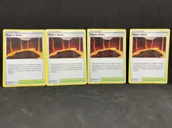 4x Magma Basin 144/172 - Trainer Card - Pokemon Brilliant Stars - NM - Image 1
