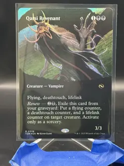 Qarsi Revenant (Borderless) Tarkir Dragonstorm Foil Rare #338 NM MTG - Image 1