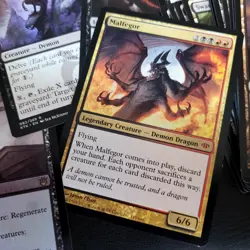Whole COMMANDER Magic Deck MTG -DEMON Dragon's DEVILS and Mercenaries Tribes - Image 1