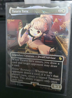 Tataru Taru (Borderless) (Chocobo Track Foil): Final Fantasy Foil - Pack Fresh - Image 2