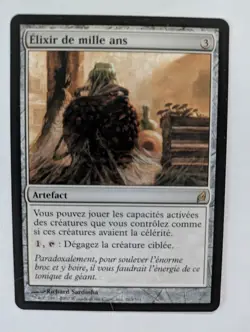 French Thousand Year Elixir Lorwyn MTG NM Free shipping with tracking - Image 1