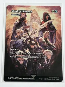 Shadowbringers Dovins Veto 51 MTG Final Fantasy FCA 2025 Mint - 9.0 + Non Foil - Image 2