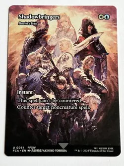 Shadowbringers Dovins Veto 51 MTG Final Fantasy FCA 2025 Mint - 9.0 + Non Foil - Image 4