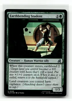 Earthbending Student 249 Foil U Avatar: The Last Airbender: Eternal-Legal - Image 1