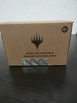 Magic The Gathering Secret Lair Raining Cats and Dogs Commander Deck New Sealed - Image 1