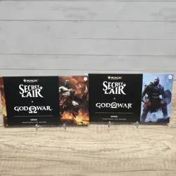 MTG Secret Lair x God Of War GREEK & NORSE FOIL Set - Playstation - Image 1