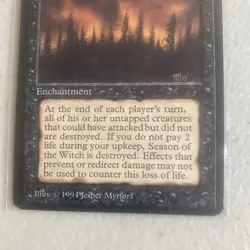 MTG (Magic the Gathering) - The Dark - Season of the Witch - Unplayed NM/M - Image 3
