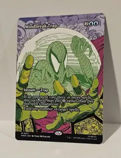 Magic The Gathering - Mindbreak Trap - #11 _Borderless Marvel Universe - NM/M - Image 2