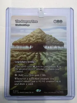 The Banyan Tree (borderless) The Great Henge MTG Last Airbender NM Mythic #0041 - Image 1