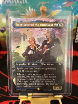 Emet-Selch of the Third Seat MTG Final Fantasy Chocobo Track Foil 0473 NM - Image 1