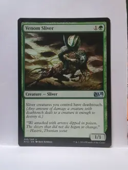 MTG Venom Sliver M15 Magic 2015 205 Uncommon - Image 1
