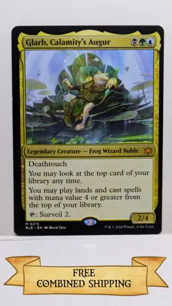 Glarb, Calamity's Augur Bloomburrow Regular - Image 1
