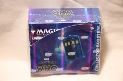 2023 MTG Magic the Gathering Doctor Who Collector Booster Pack Sealed NIB - Image 1