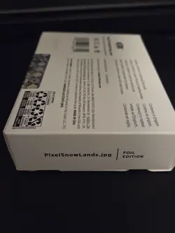 Pixel snow lands - SEALED - FOIL EDITION - mtg magic secret lair - Image 2
