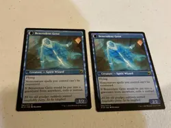 2 x mtg Malevolent Hermit // Benevolent Geist, Midnight Hunt, unplayed - Image 2